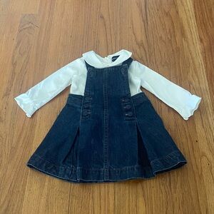 Ralph Lauren NY Madison Av Collection Baby Girl Matching Set